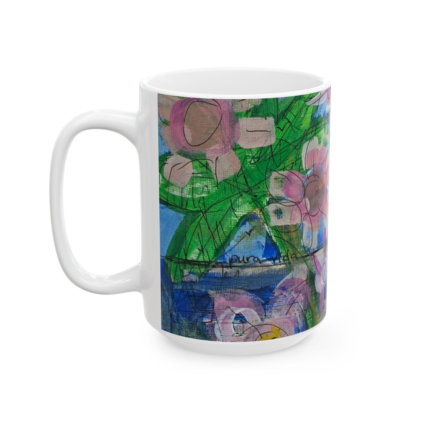 "Pura Vida" Mug, (11oz, 15oz)