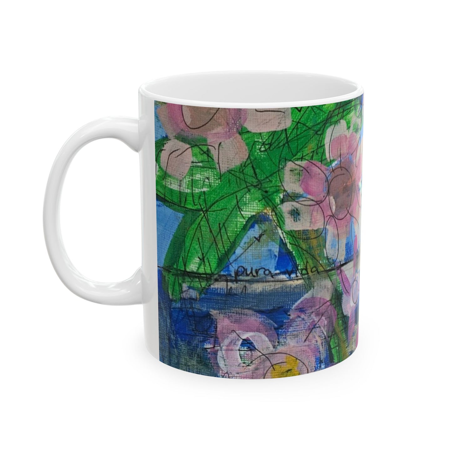 "Pura Vida" Mug, (11oz, 15oz)