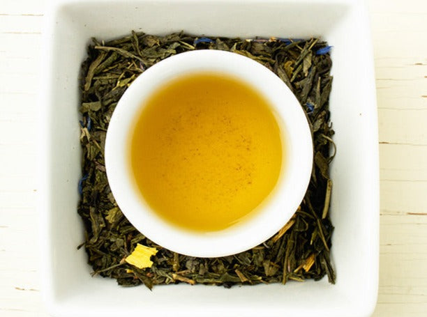 Strawberry Rhubarb Green Tea - The Bliss Code